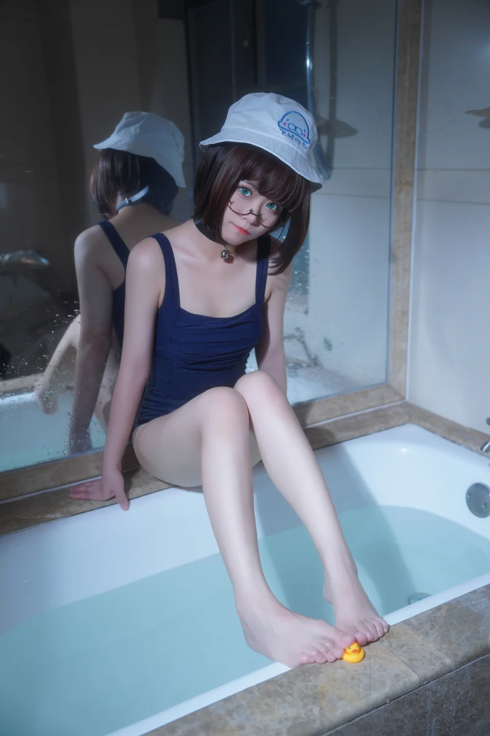 洛城雪 - No.001 浴缸死库水 [39P,1V-967MB] tg@simisebaisi 【丝足阁】007.webp